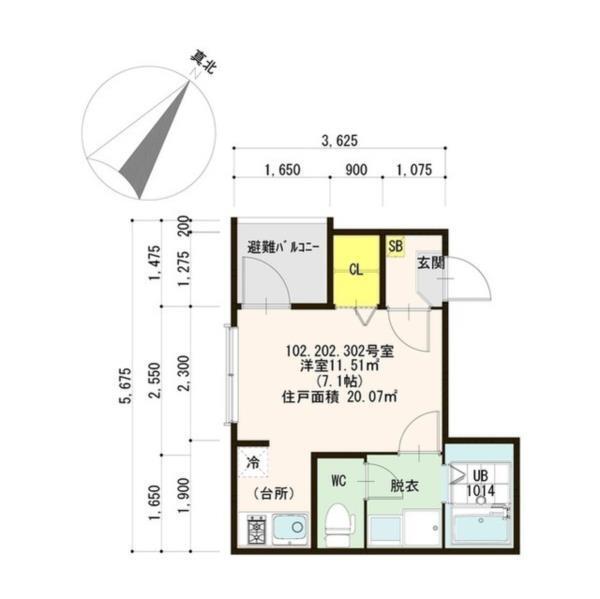 間取図(平面図)