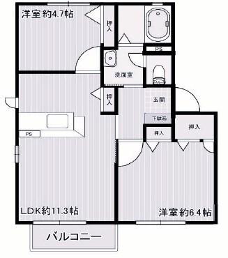 間取図(平面図)