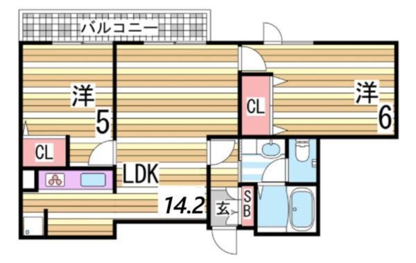 間取図(平面図)