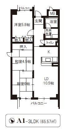 間取図(平面図)