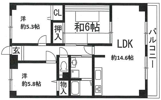 間取図(平面図)