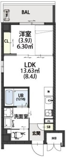 間取図(平面図)