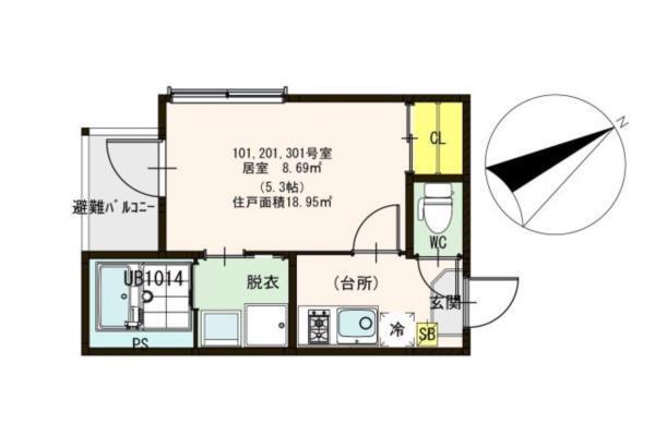 間取図(平面図)