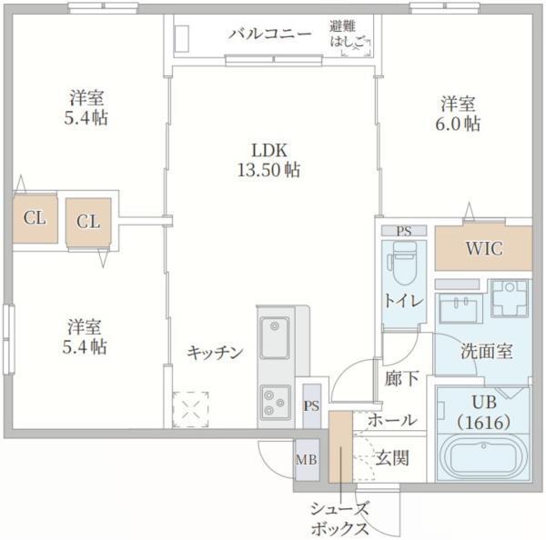 間取図(平面図)