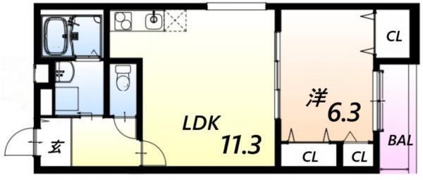 間取図(平面図)
