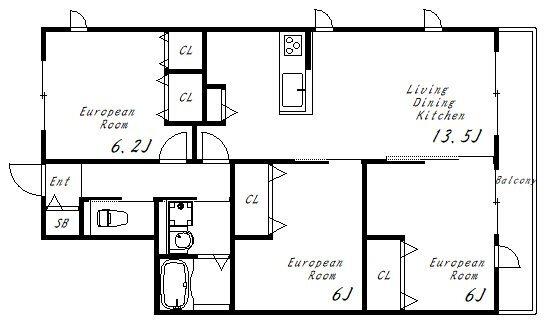 間取図(平面図)
