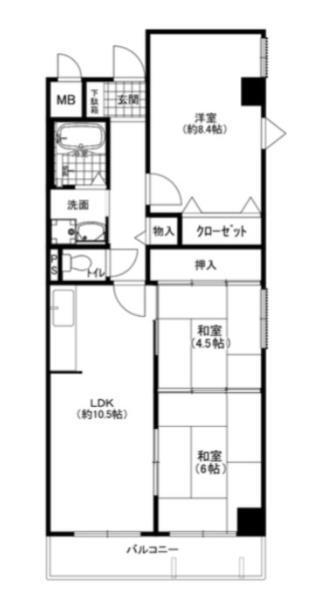 間取図(平面図)