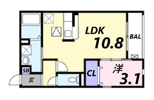 間取図(平面図)