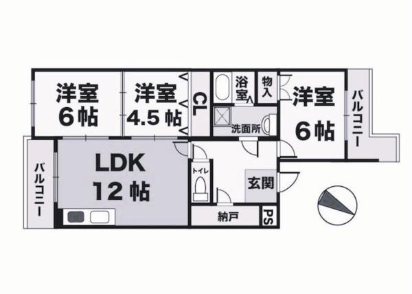 間取図(平面図)