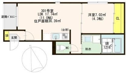 間取図(平面図)