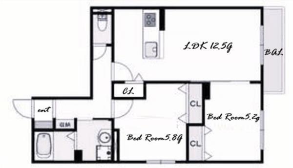 間取図(平面図)