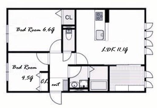 間取図(平面図)