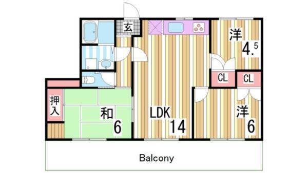 間取図(平面図)