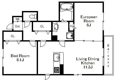間取図(平面図)