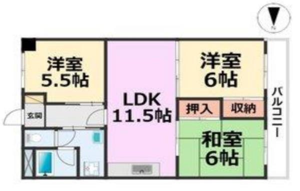 間取図(平面図)