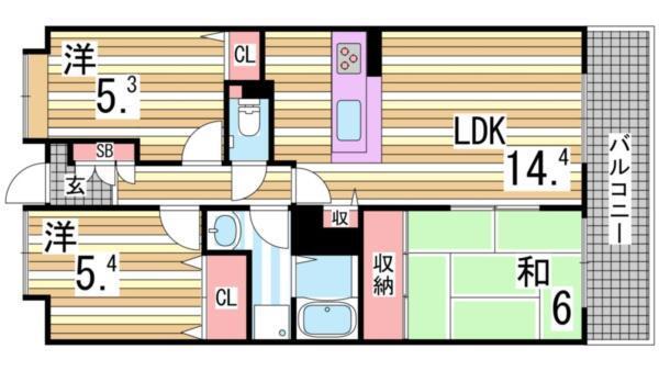 間取図(平面図)