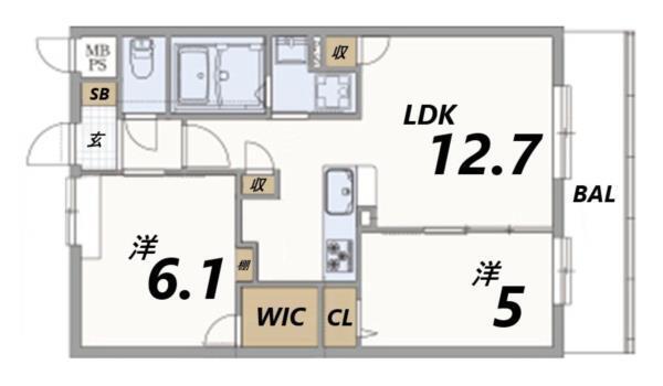 間取図(平面図)