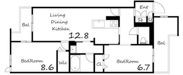 間取図(平面図)