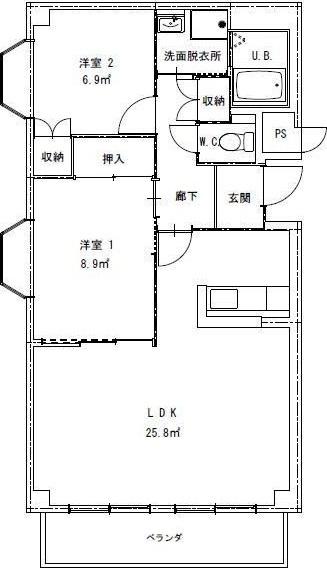 間取図(平面図)