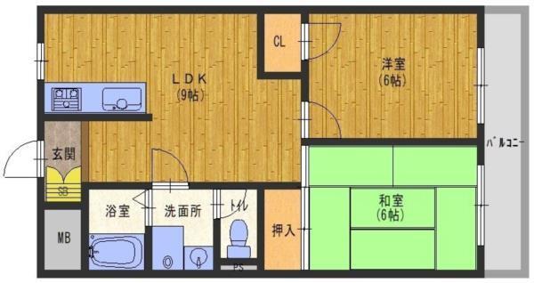 間取図(平面図)