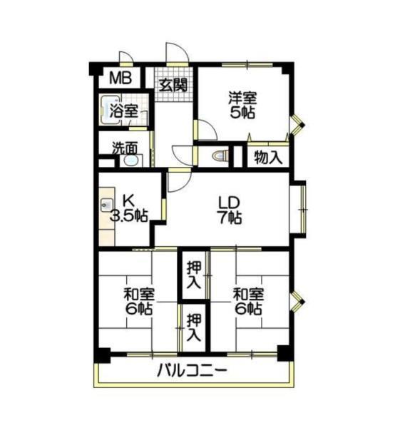 間取図(平面図)