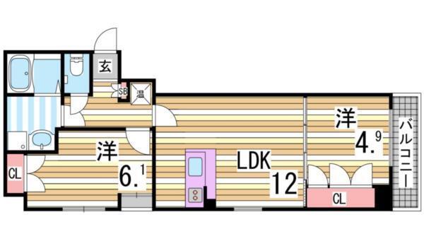 間取図(平面図)