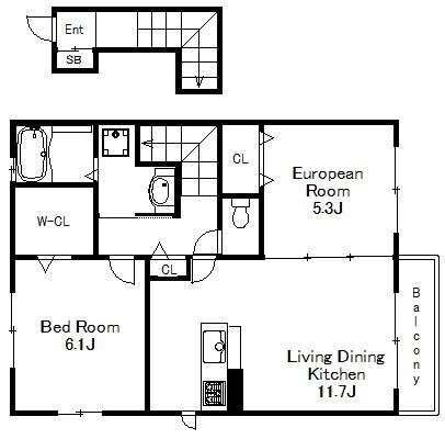間取図(平面図)