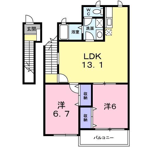 間取図(平面図)