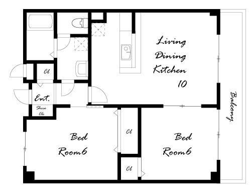 間取図(平面図)