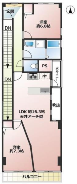 間取図(平面図)