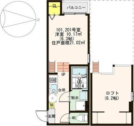 間取図(平面図)