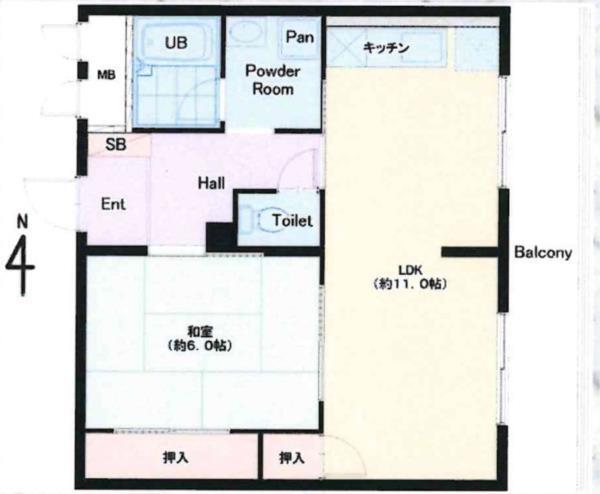間取図(平面図)