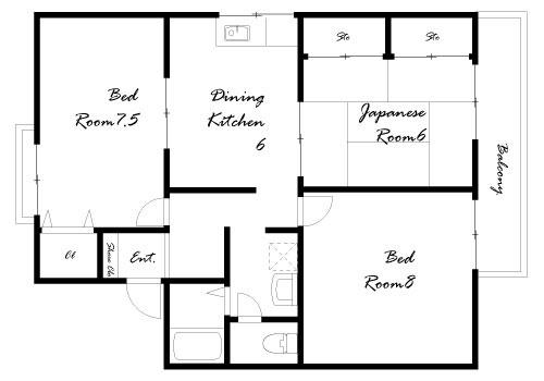間取図(平面図)