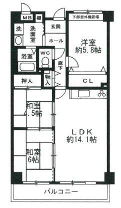 間取図(平面図)