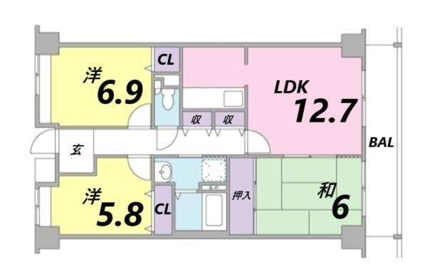 間取図(平面図)