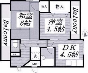 間取図(平面図)