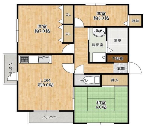 間取図(平面図)