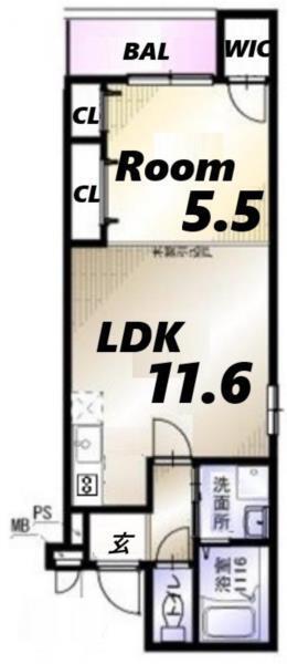 間取図(平面図)