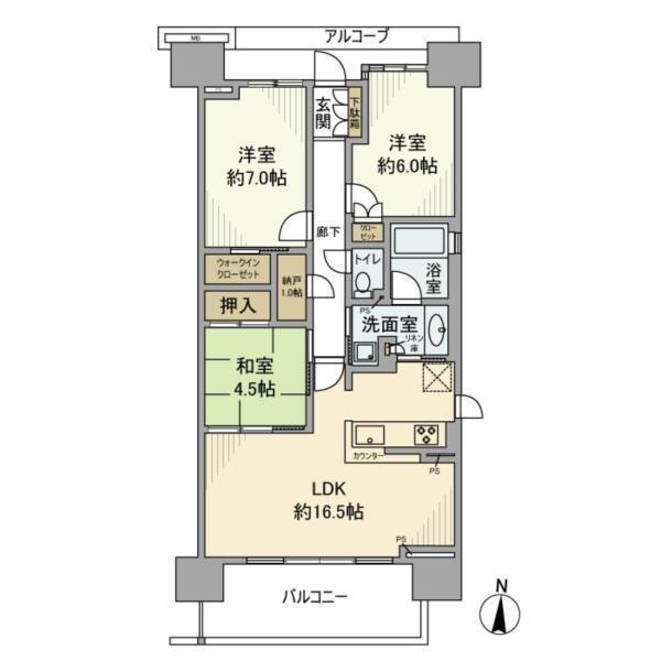 間取図(平面図)