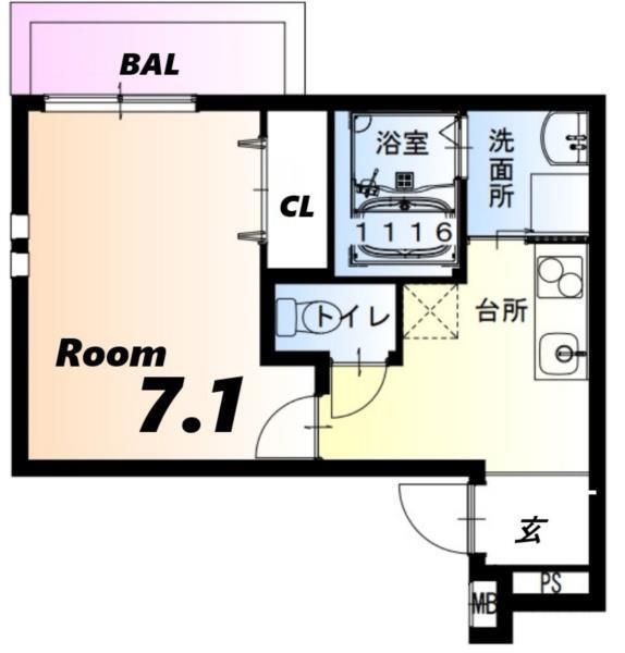 間取図(平面図)
