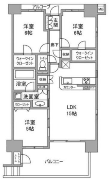 間取図(平面図)
