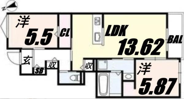 間取図(平面図)