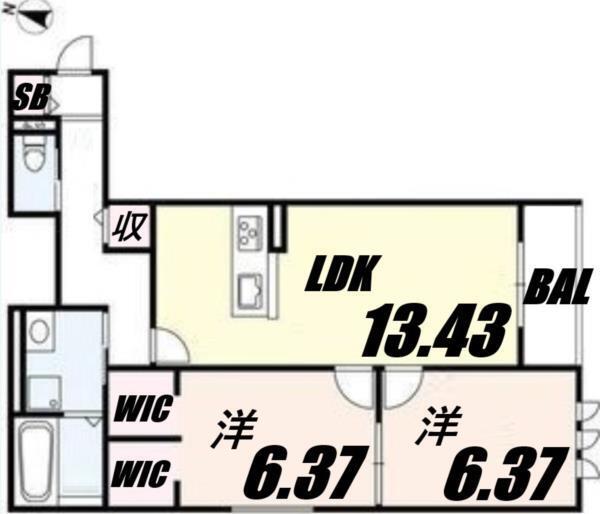 間取図(平面図)