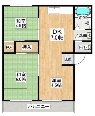 間取図(平面図)