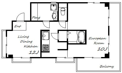 間取図(平面図)
