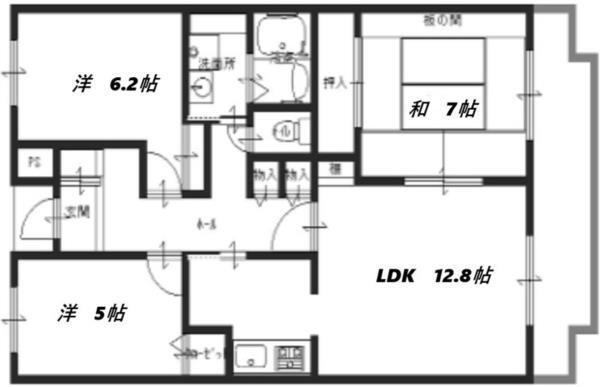 間取図(平面図)