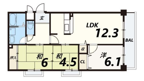 間取図(平面図)