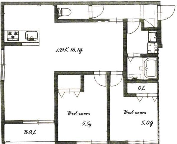 間取図(平面図)