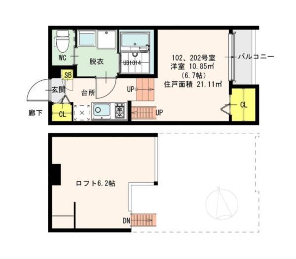 間取図(平面図)