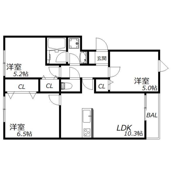 間取図(平面図)
